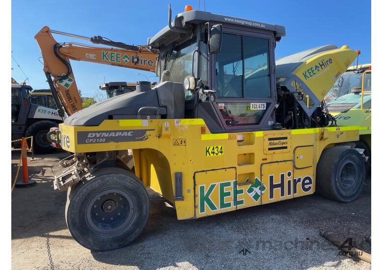 caption 2017 DYNAPAC CP2100W MULTI TYRE ROLLER U4675