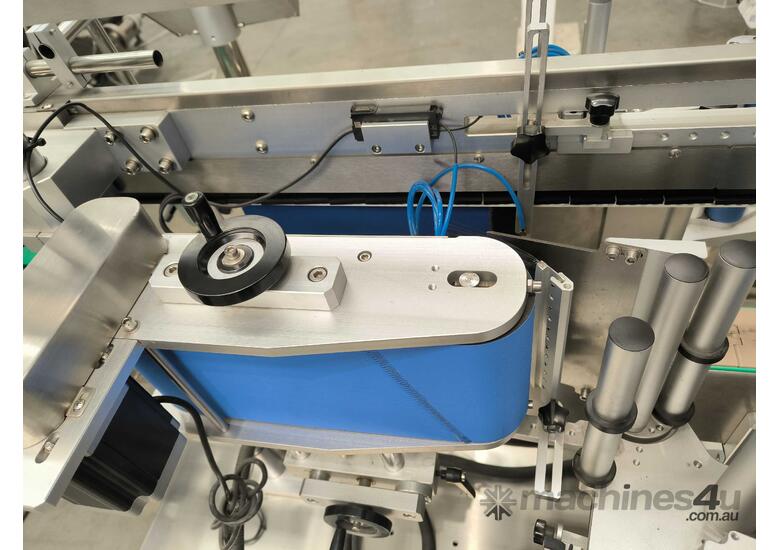 Labelling machine double side for Square, Oval, Round bottles.