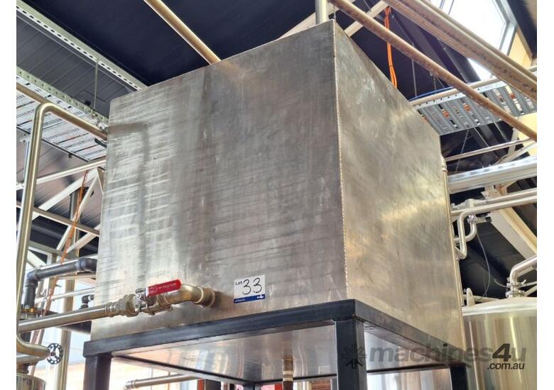 Used Boiler Header Tank with Stand Stainless Steel Tank Stainless Steel