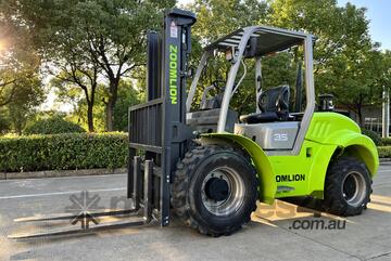 2024 Rough Terrain Diesel Forklift SD35 - Flexible & Efficient, Rated Load 1