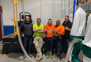 1330 ATC Router - Tool holder with different size collets