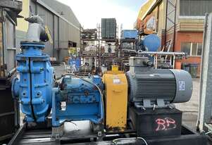 MST Milestone 150MZJ-60 High Pressure Mining Warman style Slurry Pump 324m3/h 132kW 6 pole motor