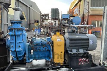 MST Milestone 150MZJ-60 High Pressure Mining Warman style Slurry Pump 324m3/h 132kW 6 pole motor