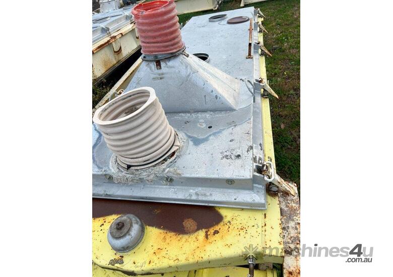 caption Lockers Rotex type 41A screen single deck with ball deck