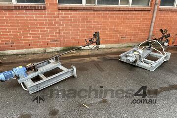 Waste pit sump agitators shaft mixer agitate stainless 2120mm shaft 39.6rpm