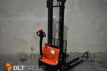 EP 1200kg Electric Walkie Stacker 3850mm Mast Lift Height Sydney and Orange