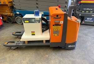 New 2ton Zowell Electric Powered Pedestrian Pallet Jacks / 2000kg lift cap, Lithium Electric