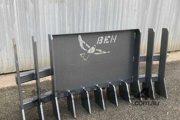 mini skid steer rake