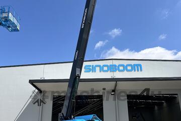 Sinoboom 42m Diesel Telescopic Boom Lift TB42RJ Power and Precision for Challenging Job Sites