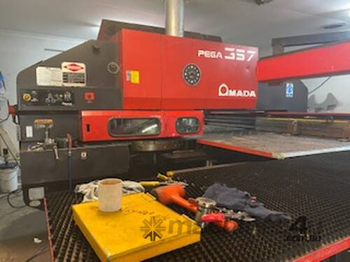  Amada Turret Punches Pega 357 with LKI Loader + 2 operating Vipros Queens ($35,000- $45,000 each)