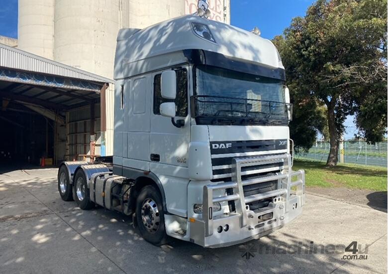 caption 2016 DAF XF105 6x4 Sleeper Prime Mover Truck - Melbourne
