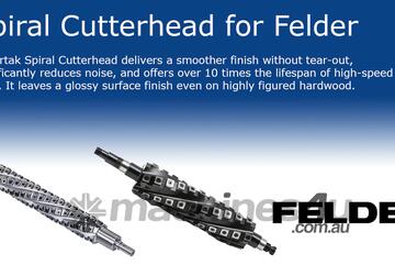 Top-Quality Retro-Fit Spiral Cutters for Felder Machines