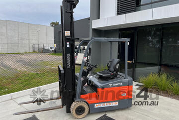 Toyota Electric Forklift 7FBE18 1.8Ton 6500mm Lift