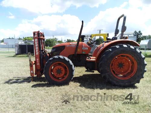 4x4 tractor with front forks