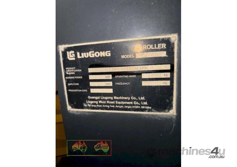 caption (7610) 2021 Liugong 614 Pad Foot Roller