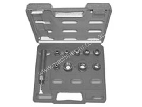T & E TOOLS Wad Punch Kit 10 Piece SAE