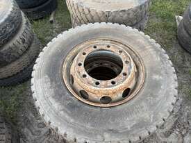 Qty 4 x Truck Tyres & Rims - picture0' - Click to enlarge