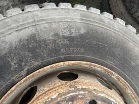 Qty 4 x Truck Tyres & Rims - picture1' - Click to enlarge