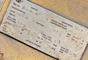 ENGINE - 3412E Non Runner (Engine Serial Number:80M03067)