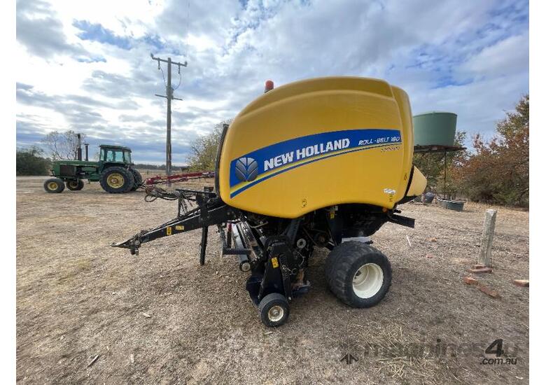caption New Holland Round Baler
