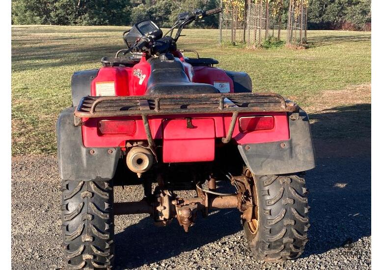 caption Honda 450 Quad-Bike