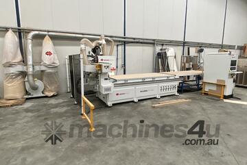 Wood tech Joinery shop machine package. CNC, Edge bander, Panel saw, dust extraction & compressor