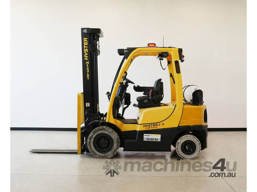  Hyster 2.5T LPG counterbalance forklift.