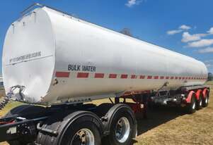 Hockney Alcan ST-3 Tri-Axle Semi Water Tanker Trailer. Ex NSW Fire & Rescue Service. Hockney Alcan ST-3 Tri-Axle Semi Water Tanker Trailer. Ex NSW Fire & Rescue Service.