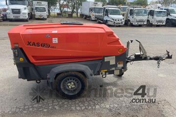 2010 Atlas Copco XAS 130 DD7 Air Compressor (Trailer Mounted)