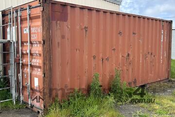 20ft Shipping Container and Fuel Tank