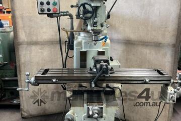 Unitec CIM-4V turret mill with DRO