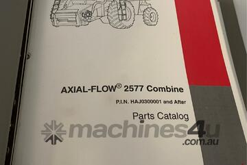 Case IH 2577 Axial Flow Combine Parts Manual