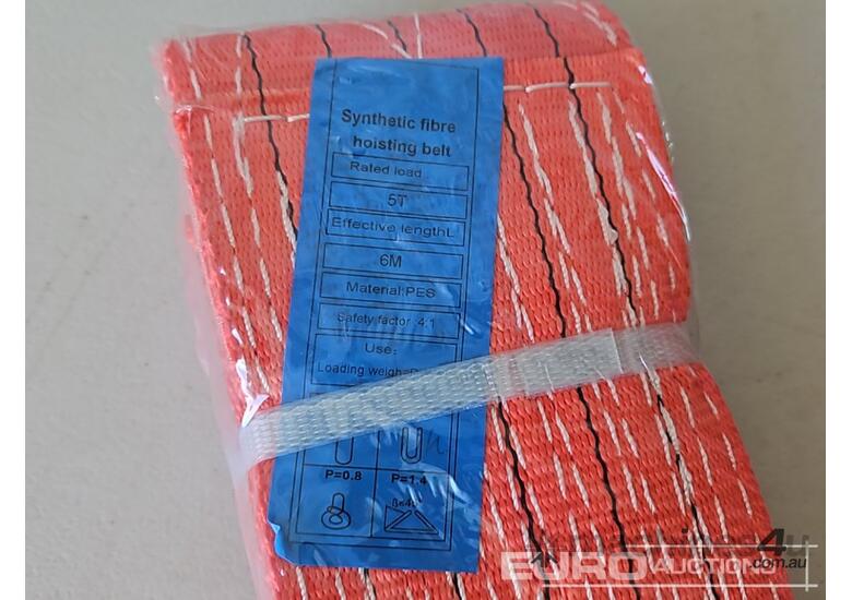 Unused 5 Ton x 6m Webbing Slings  (4 of) 