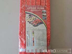 Unused 5 Ton x 6m Webbing Slings  (4 of)  - picture2' - Click to enlarge