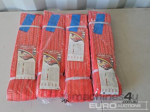 Unused 5 Ton x 6m Webbing Slings  (4 of) 