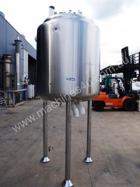 Stainless Steel Jacketed Tank - Capacity 1,000 Lt.
