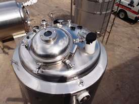 Stainless Steel Jacketed Tank - Capacity 1,000 Lt. - picture1' - Click to enlarge