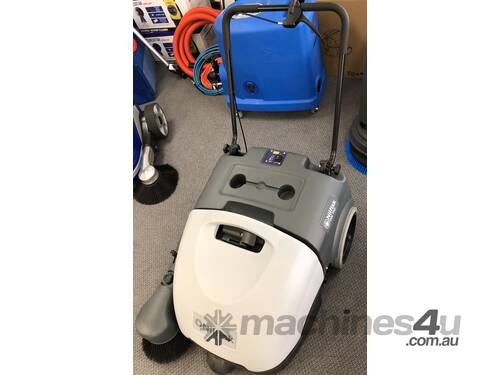 caption Ex Demo Nilfisk SW750 Battery Sweeper.