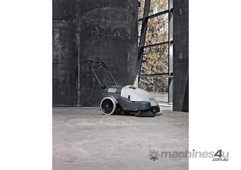 caption Ex Demo Nilfisk SW750 Battery Sweeper.