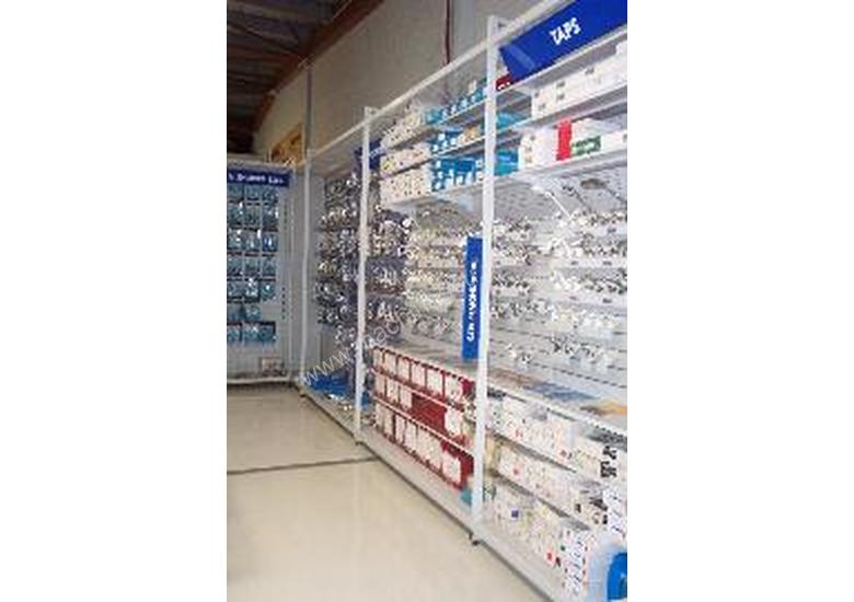 caption BDS Hardware Shelving
