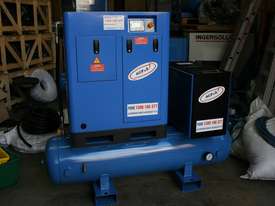 5hp / 4kW Screw Air Compressor Tank Dryer Filter - picture0' - Click to enlarge