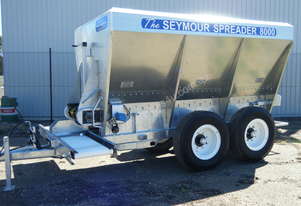 Glavanised 8000 Compost Spreader with Adjustable Axies