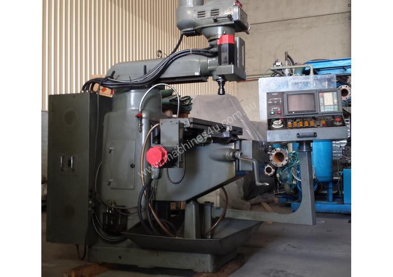 caption CNC King Rich Knee Type Milling Machine