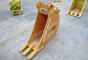 SEC 12 Ton Trenching Bucket for Hitachi ZX120/ZX135 - Includes Pin, 355mm Width