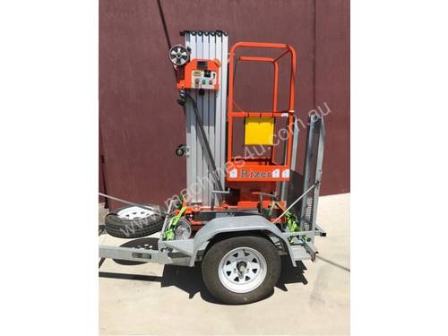 Dingli Rizer Personnel Lift and Trailer, LOW HOURS