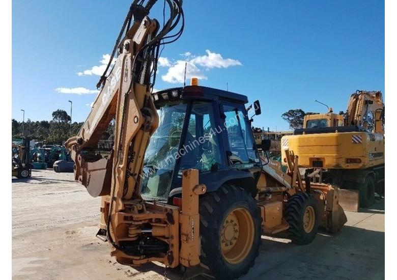 caption Case 590SM Backhoe Loader Loader
