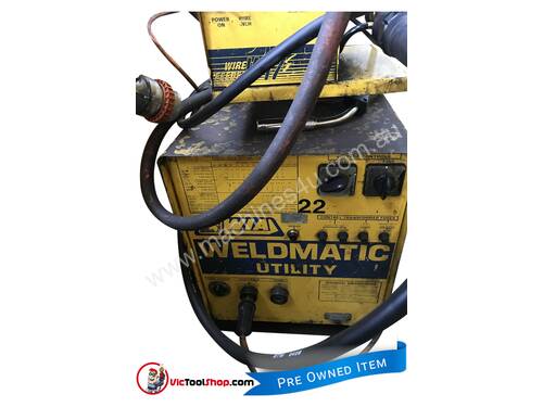 WIA MIG Weldmatic Utility 240 Amp Welder W19 Wire Feeder 415 Volt