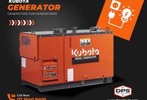 KJ-T130-AU-B KUBOTA 12.5kVA GENERATOR