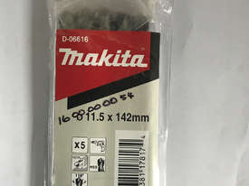 Makita 11.5mmØ x 142mm HSS Drill Bit Makita Tools D-06616 - Pack of 5 - picture2' - Click to enlarge