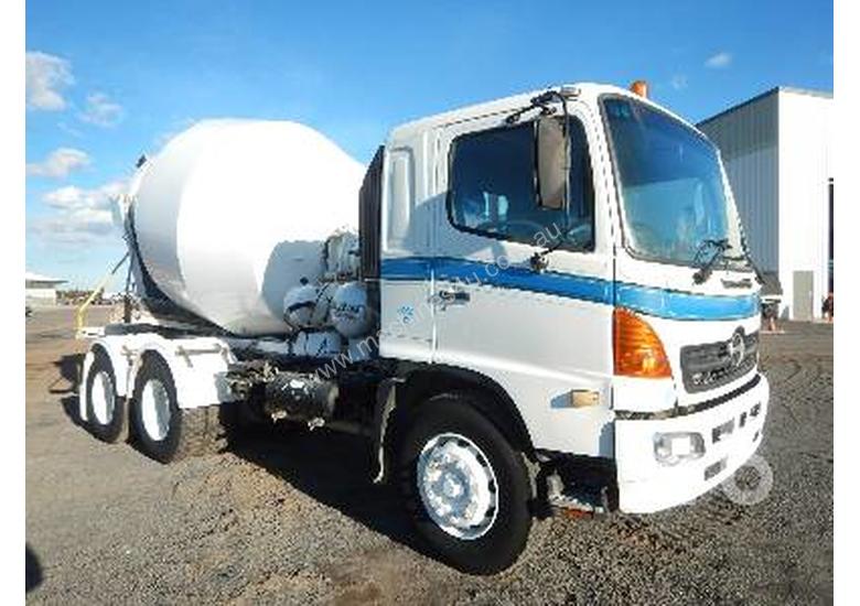 caption HINO FM1J Mixer Truck